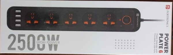 PORTRONICS 2500W SPIKE GUARD