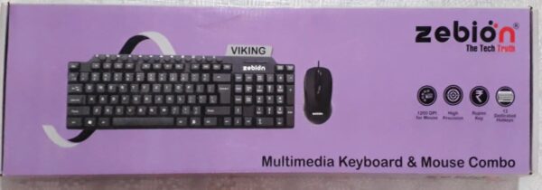 ZEBION WIRED KEYBOARD COMBO