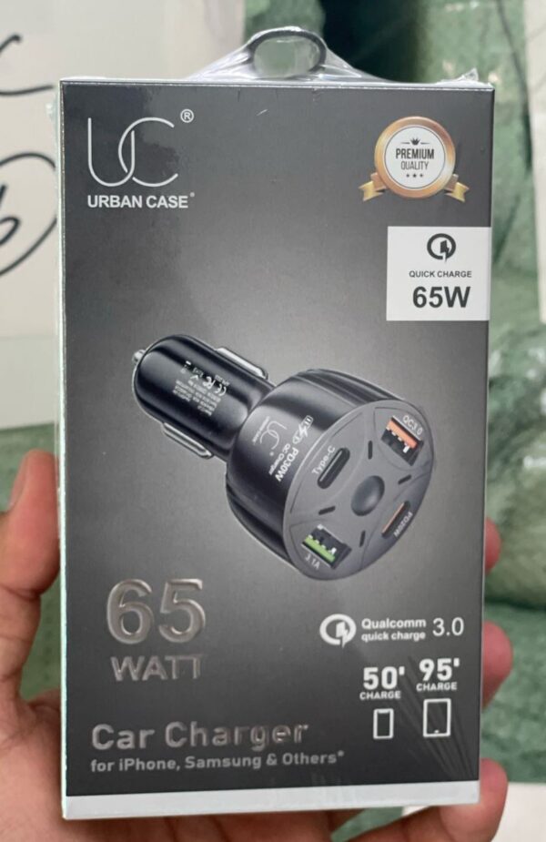 65W CAR CHARGER