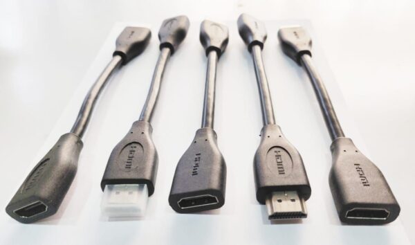 HDMI MALE TO FEMALE CABLE