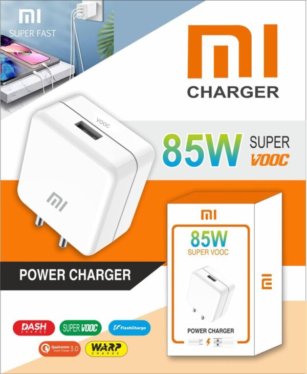 MI 85W MOBILE CHARGER