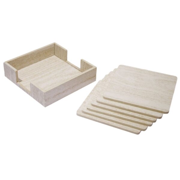 WOODEN TEA COSTER