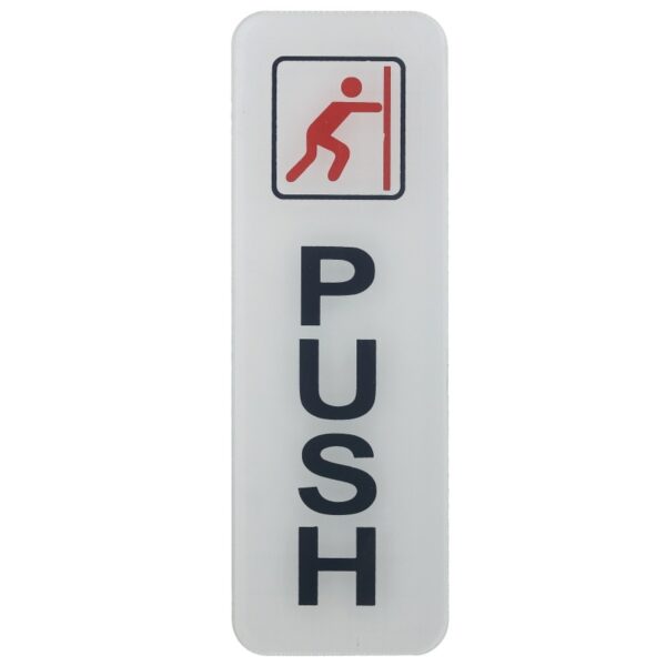 ACRYLIC PULL PUSH PLATE