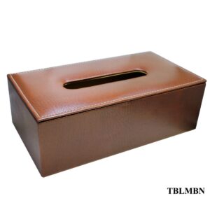 LEATHER TISSUE BOX